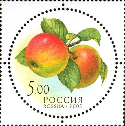 Марки с цветами